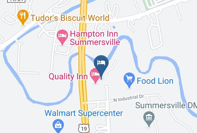 Baymont Inn & Suites Summersville Map
