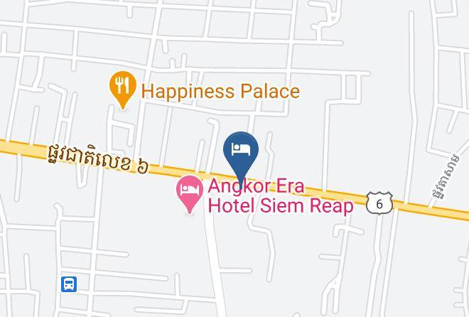 Bayon Era Hotel Karte - Siem Reap - Siem Reab Town