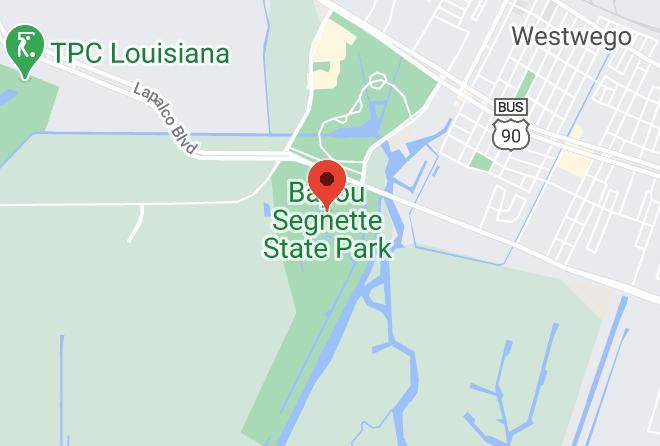 Jefferson Par - Bayou Segnette State Park Maps