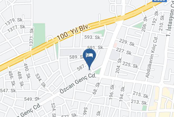 Karaman Hacicelal - Bayrakci Otel Maps