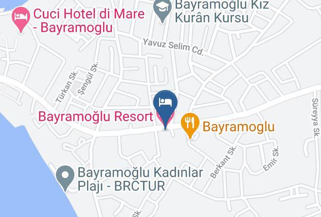 Darica - Bayramoglu Resort Hotel Maps