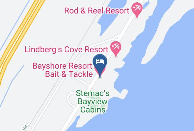 Delta County - Bayshore Resort Bait & Tackle Maps