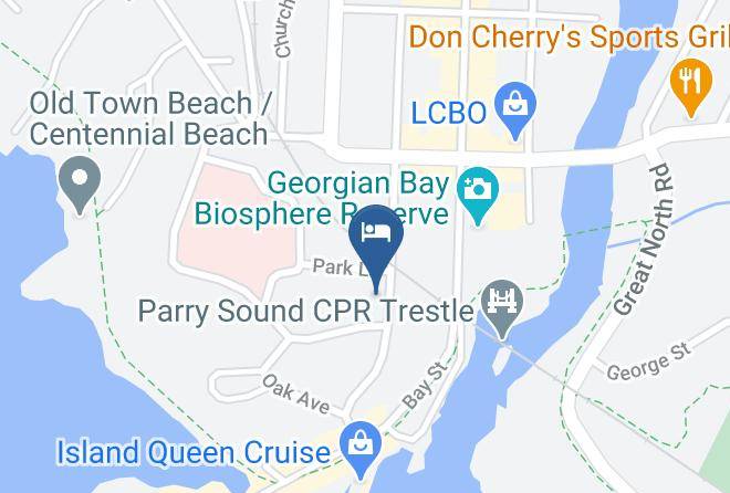 Parry Sound - Bayside Inn Maps