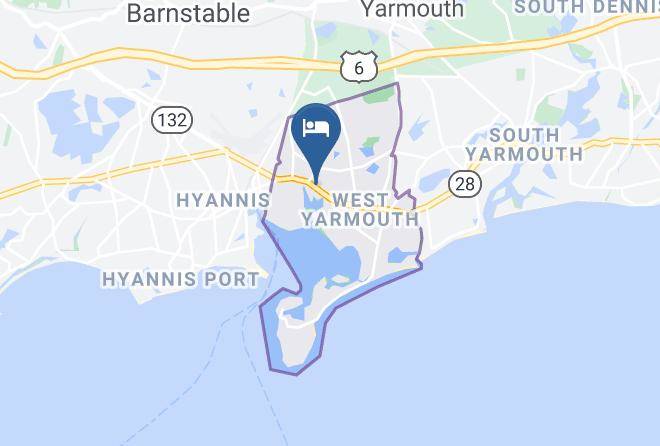 Barnstable - Bayside Resort Hotel Cape Cod Maps