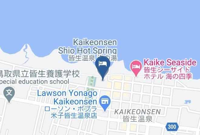 Bayside Square Kaike Hotel Map - Tottori Pref - Yonago City