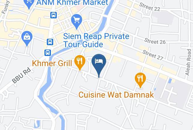 Baystone Resort Karte - Siem Reap - Siem Reab Town