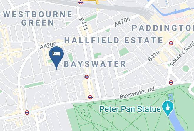 London - Bayswater Inn Hotel Maps