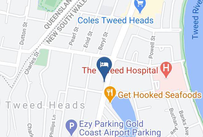 Tweed - Bayswater Tweed Motel Maps