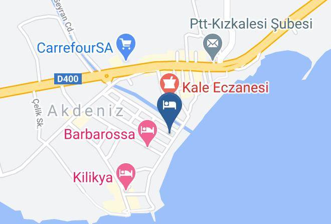Erdemli - Baytan Otel Maps