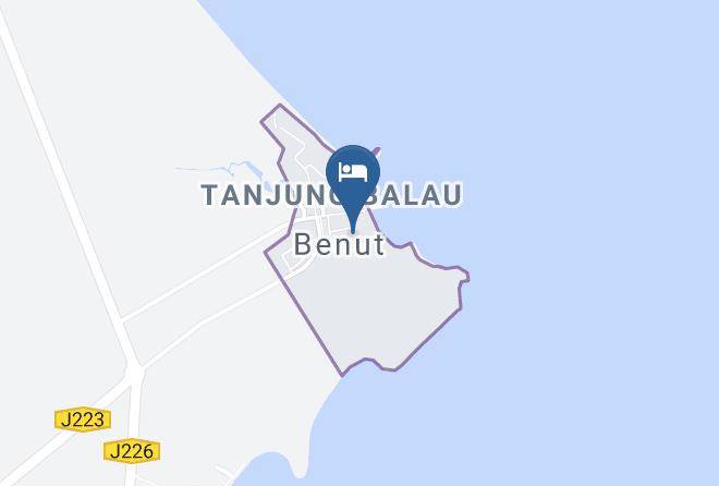 Kota Tinggi District - Bayu Balau Beach Resort Maps