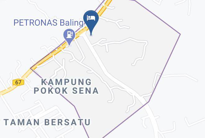 Baling - Bayu Hotel Maps