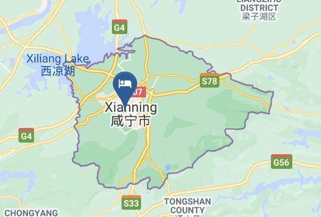 Xianning - Bayuehua Hotel Maps