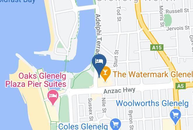 Holdfast Bay - Nightcap At Watermark Glenelg Maps
