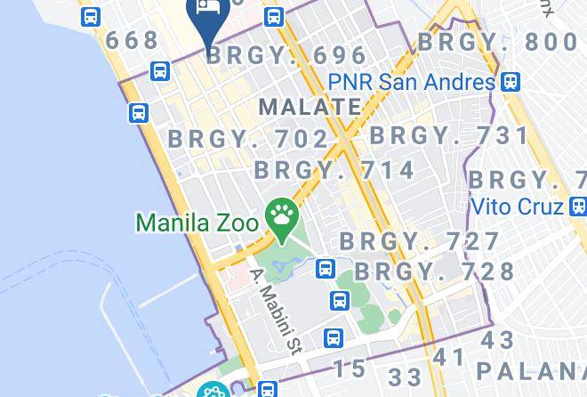 Metro Manila - Bayview Designer Suites Maps
