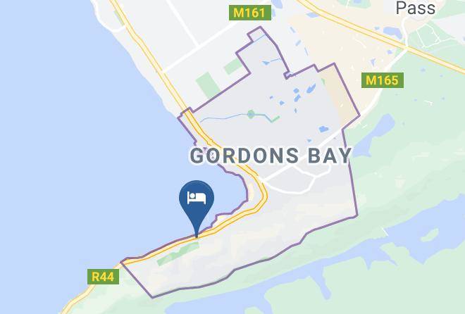 City Of Cape Town - Bayview Gordon's Bay Maps