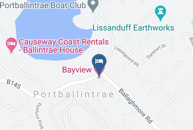 Causeway Coast Glens - Bayview Hotel Maps