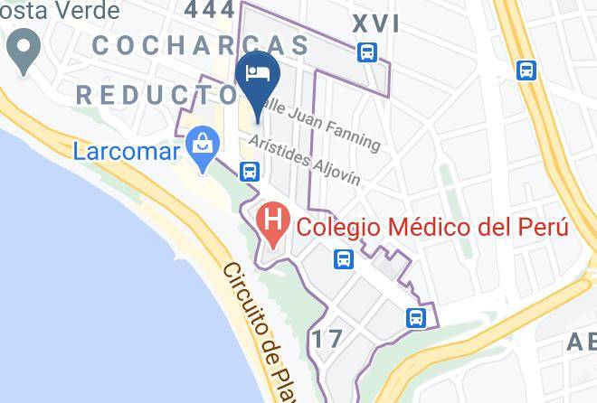 Miraflores - Hotel Bayview Maps