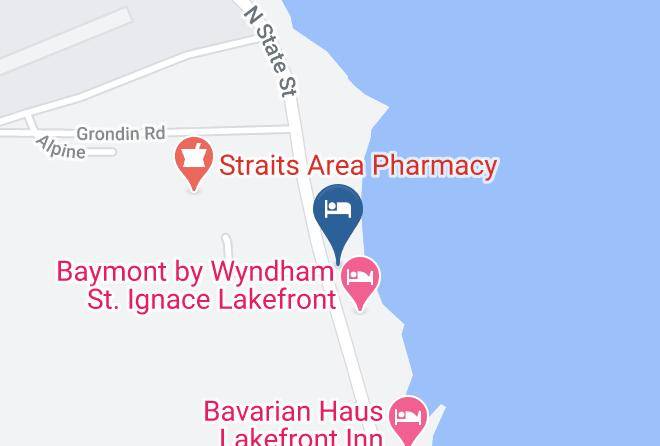 Mackinac County - Bayview Motel Maps