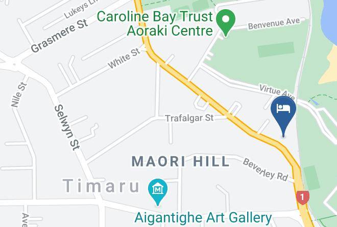 Timaru - Baywatch Motor Lodge Maps