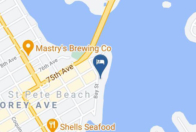 Pinellas - Baywaters Inn Maps