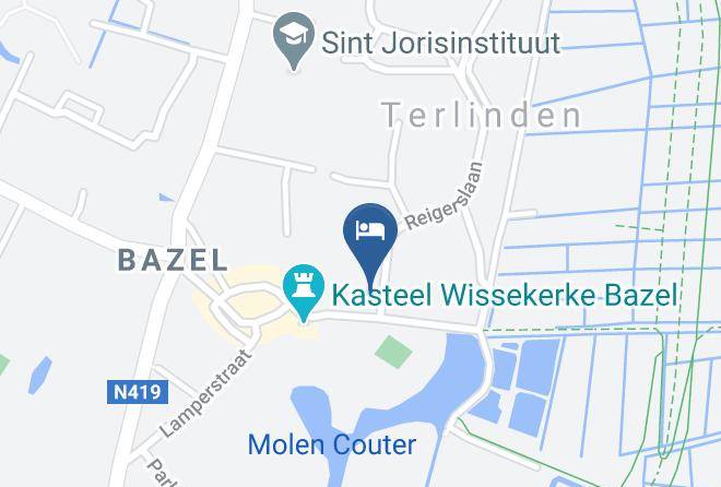 East Flanders - B&b Baz Bazel Kruibeke Maps