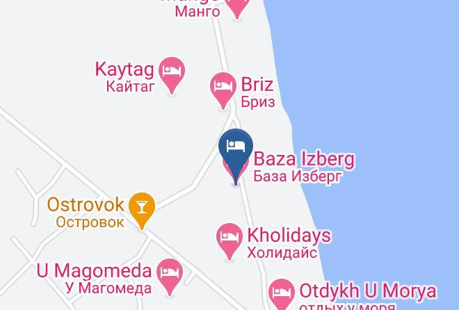 Izberbash - Baza Izberg Maps