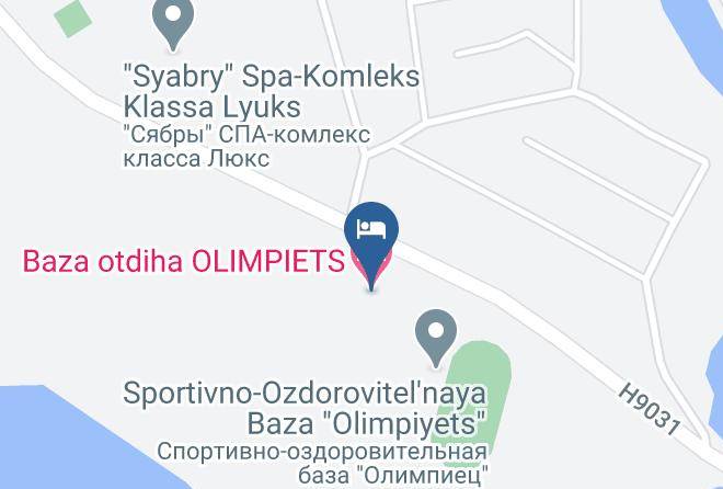 Minskiy Rayon - Baza Otdiha Olimpiets Maps