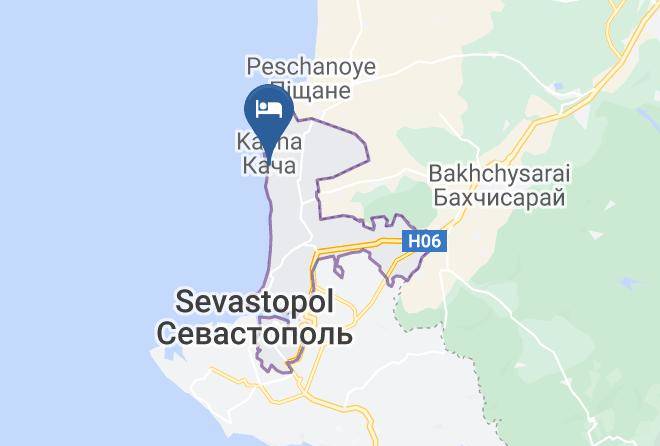 Sebastopol - Baza Otdiha Romantik Maps