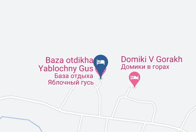 Seversky District - Baza Otdikha Yablochny Gus Maps
