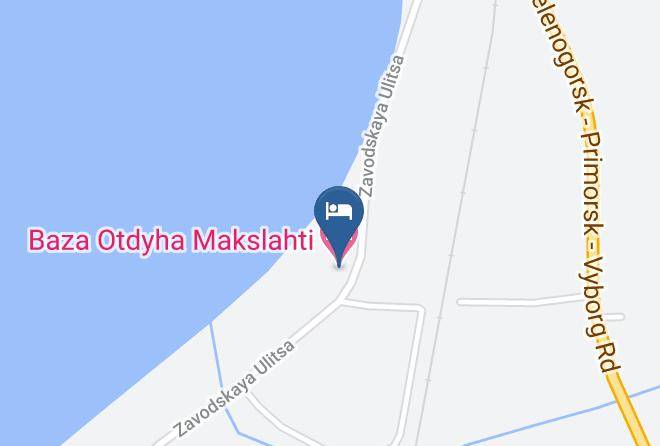 Vyborgsky District - Baza Otdyha Makslahti Maps