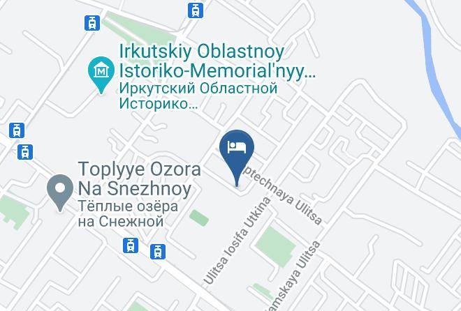 Irkutsk - Baza Otdykha Altan Maps