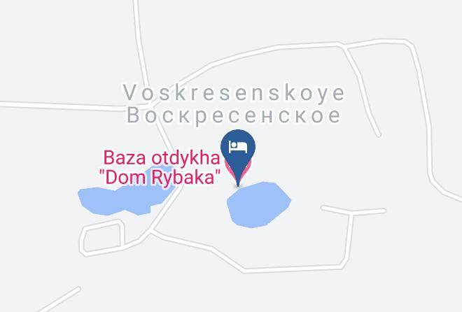 Ferzikovsky District - Baza Otdykha Dom Rybaka Maps