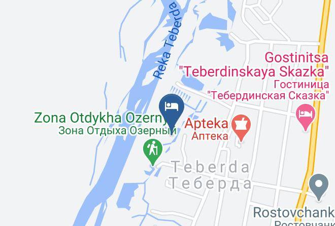 Karachayevsk - Baza Otdykha Forel'noye Maps