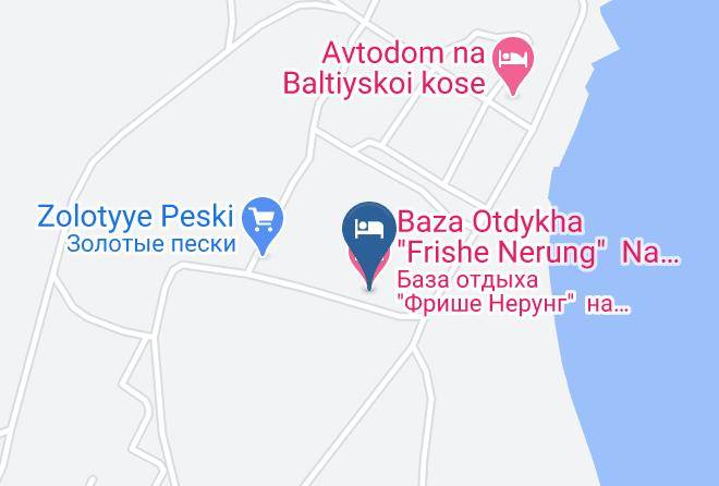 Baltiysky District - Baza Otdykha Frishe Nerung Na Baltiyskoy Kose Maps