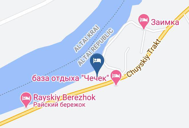 Mayminsky District - Baza Otdykha Grand Altay Maps