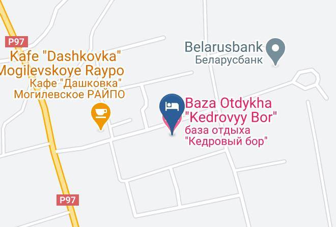 Mogilevskiy Rayon - Baza Otdykha Kedrovyy Bor Maps