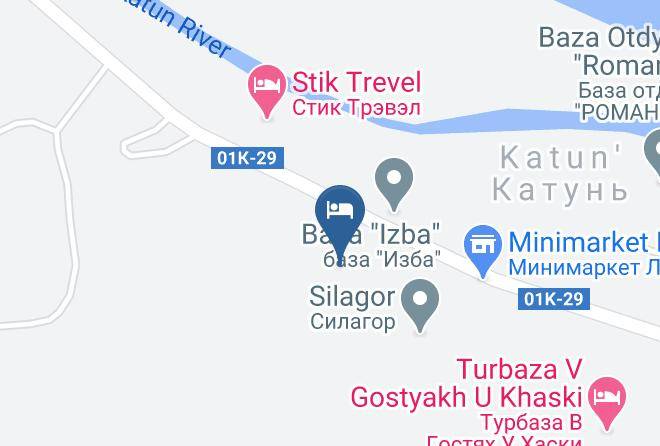 Altaysky District - Baza Otdykha Krasnotal Maps