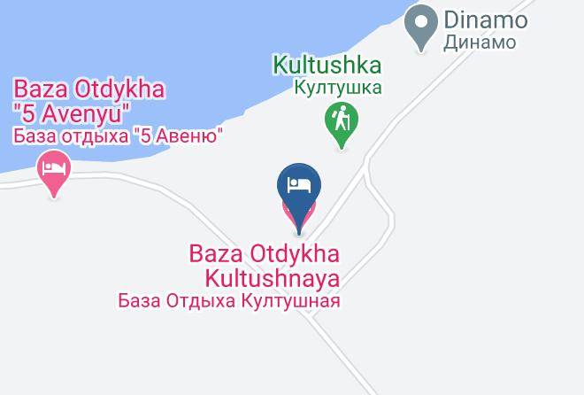 Kabansky District - Baza Otdykha Kultushnaya Maps