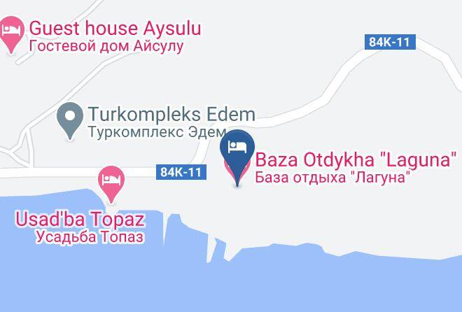 Turochaksky District - Baza Otdykha Laguna Maps