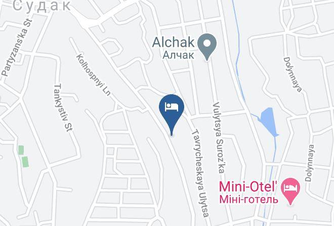 Sudak - Baza Otdykha Lastochkino Gnezdo Maps