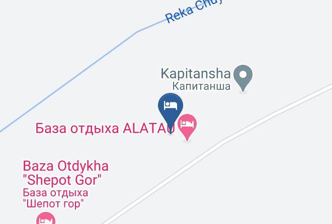 Ulagansky District - Baza Otdykha Lebedka Maps