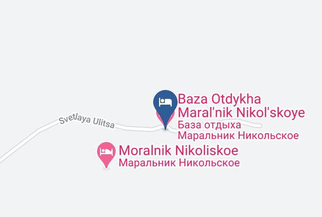 Altaysky District - Baza Otdykha Maral'nik Nikol'skoye Maps