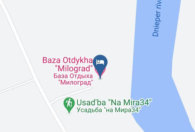 Rechytsa District - Baza Otdykha Milograd Maps