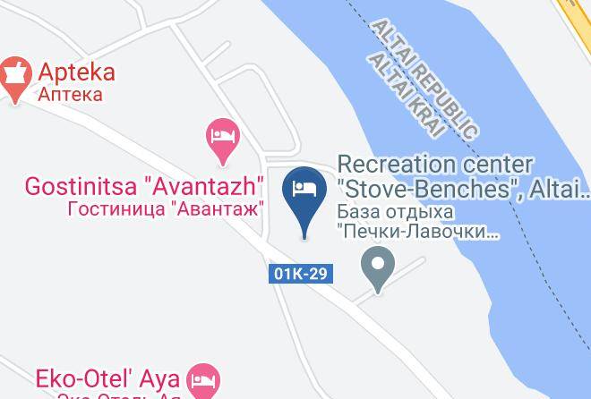 Altaysky District - Baza Otdykha Nastina Maps