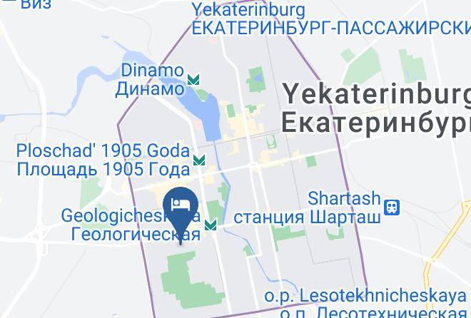 Yekaterinburg - Baza Otdykha Nezabudka Maps