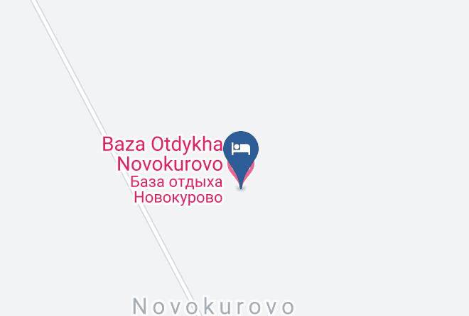 Baza Otdykha Novokurovo Map - Moscow - Ruzsky District
