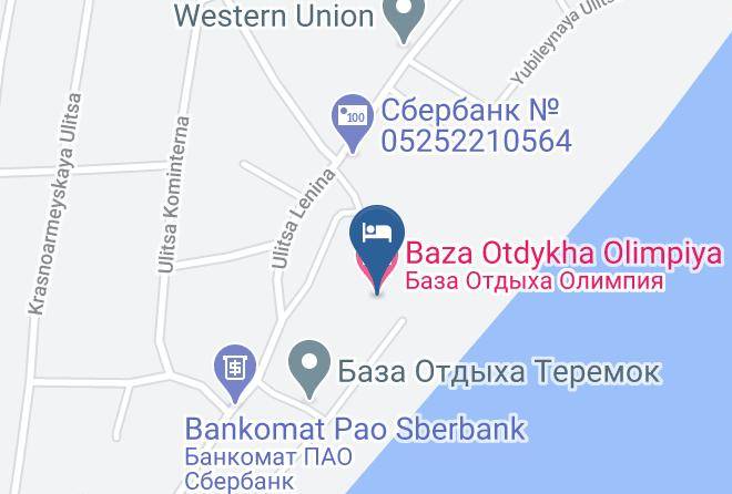 Neklinovsky District - Baza Otdykha Olimpiya Maps