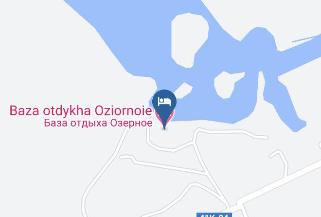 Vyborgsky District - Baza Otdykha Oziornoie Maps