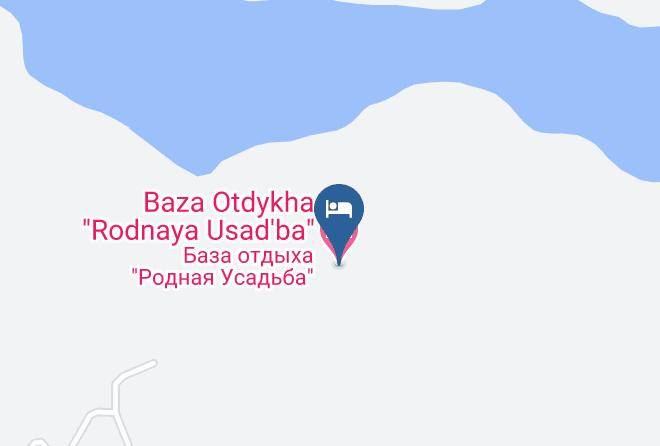 Baza Otdykha Rodnaya Usad'ba Map
