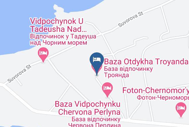 Ochakiv Raion - Baza Otdykha Troyanda Maps